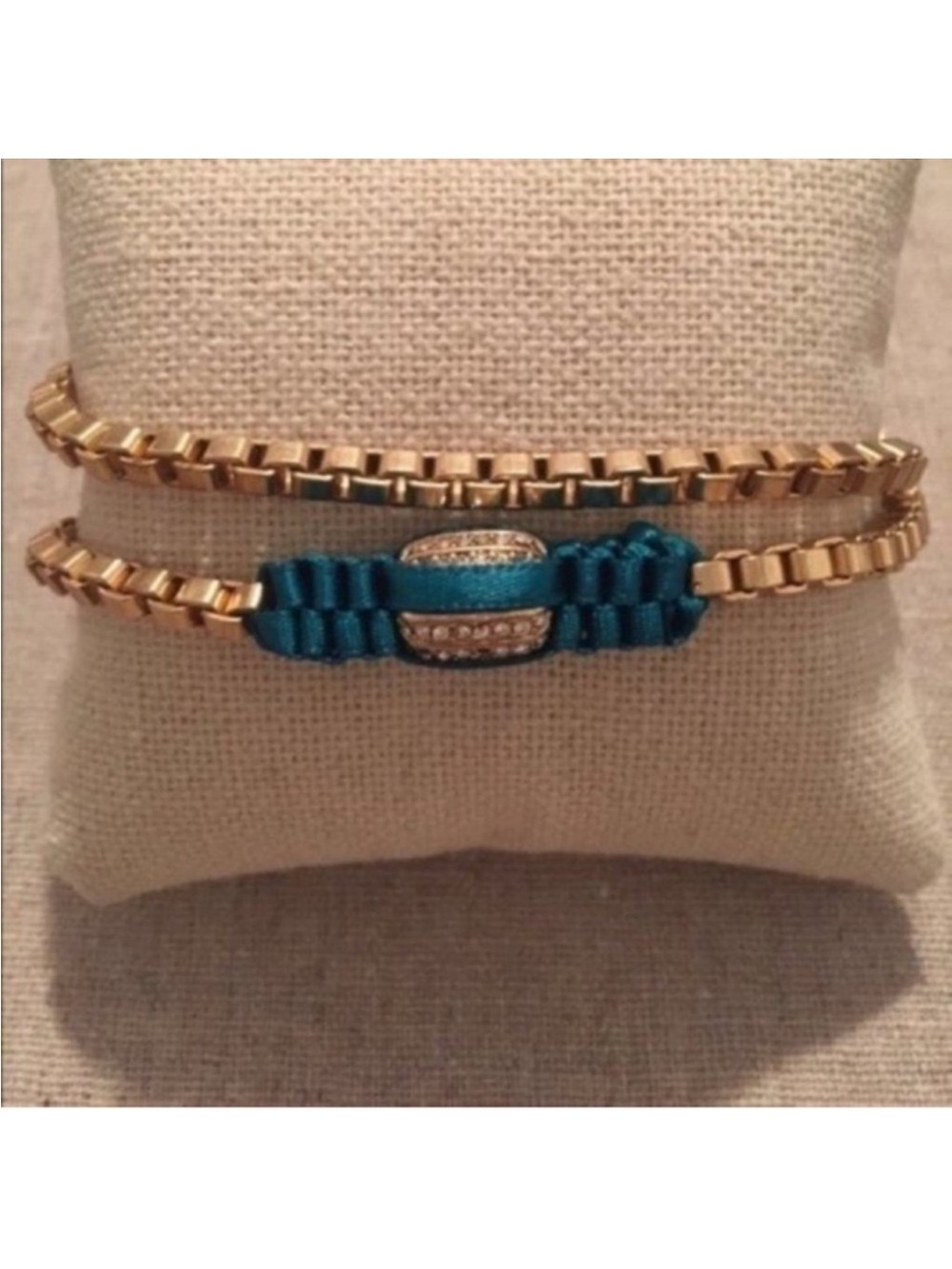 Lee Angel | Necklace | Turquoise Ribbon Station